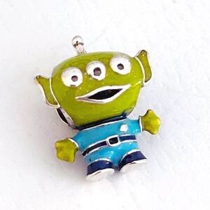 Sterling Silver Pandora Style Disney Pixar Toy Story Alien Charm